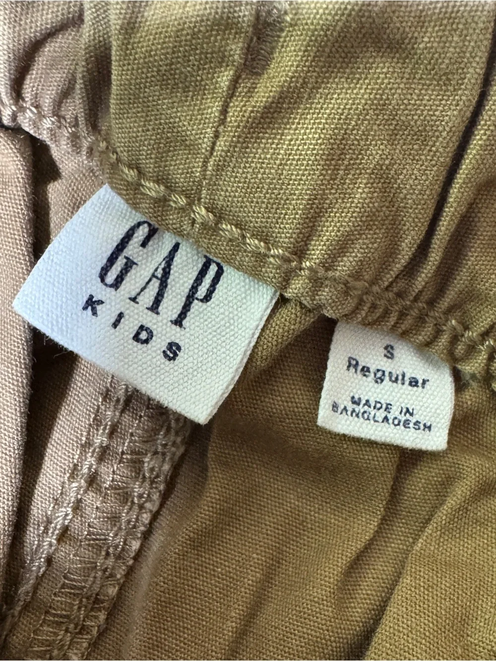 Gap Kids Boys Khaki Jogger Pants Size S | Nicole Thrift Value
